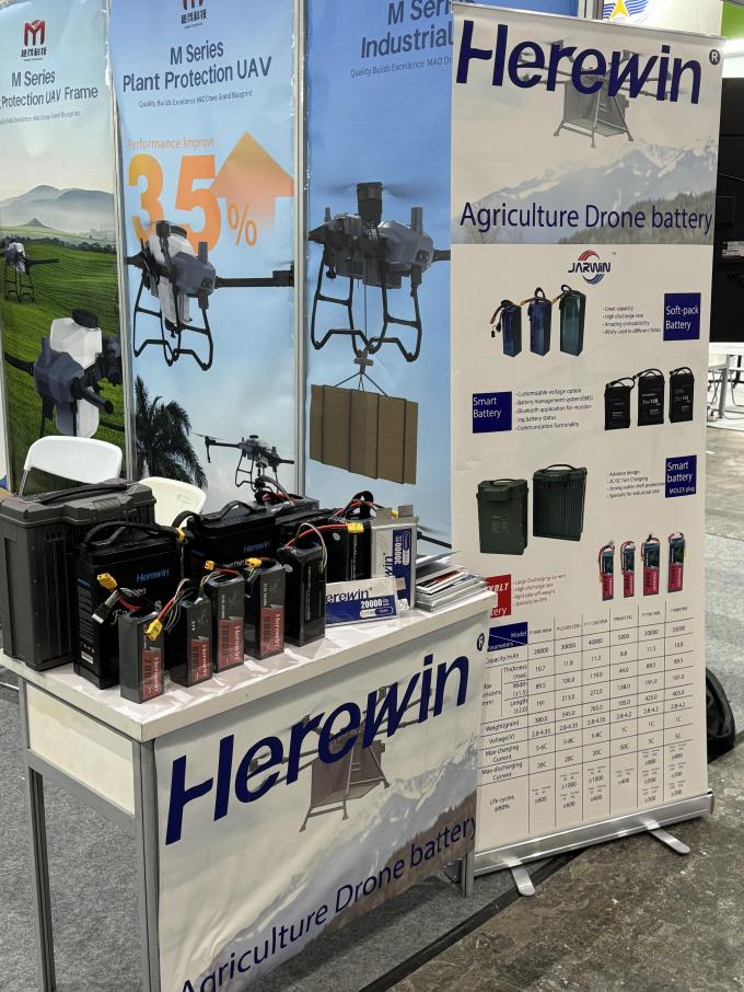 latest company news about Jarwin Technology Shines at the 2024 IDE Indonesia Drone Expo: Pioneering Innovations in Drone Battery Solutions 1