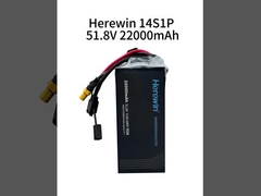 Herewin 22000mAh 14S 51.8V 25C LiPo soft pack battery for UAVs