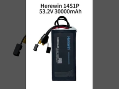 Herewin 30000mAh 14S 53.2V 25C LiPo UAV battery in Soft Pack