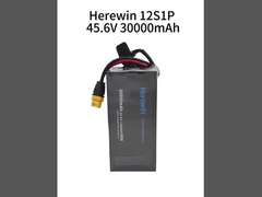 Herewin 12S 45.6V 30000mAh LiHv UAV Drone Battery 25C Soft Pack