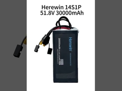 Herewin 30000mAh 14S 51.8V 25C LiPo UAV battery in Soft Pack