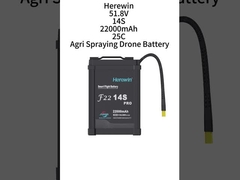 Herewin 14S 22000mAh 51.8V 25C Lipo Smart Drone Battery