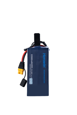 Buy Lipo UAV Drone Battery 25C Soft Pack Herewin 12S 44.4V 22000mAh online manufacture