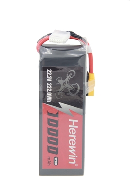 6S1P Lipo Battery 10000mAh 120C Soft Battery Pack For Rc Lipo Battery Herewin