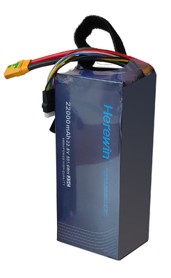 6S 22000Mah LiHv Soft Pack Herewin Battery 22.8V For Agricultural UAV