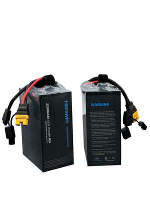 UAVs Herewin Batteries 22000mAh 14S 53.2V 25C LiHv Soft Pack Battery