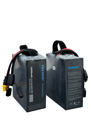 Herewin 14S1P 16Ah 51.8V LiPo Pouch UAV Battery 25C High Discharage Rate