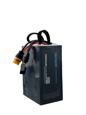 Herewin 14S 51.8V 30000mah lipo battery 25C LiPo Pouch Pack Drone battery