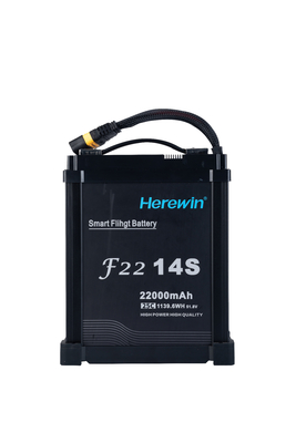 High Performance 22000mAh 25C 51.8V Smart 14s Lipo Battery With AS150U Plug For Agriculture Drone