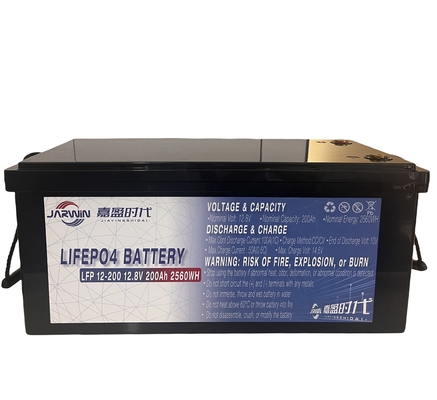 Jarwin Lithium Ion Lead Acid Replacement  12.8V 200Ah 12V Lithium To Battery