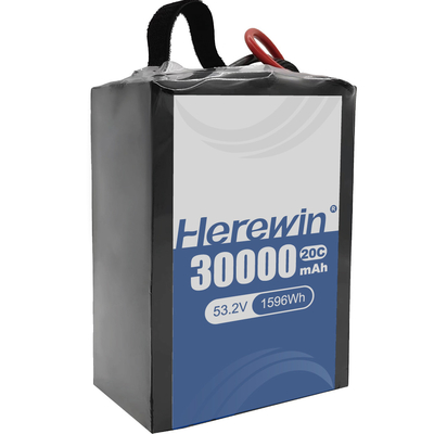 30000mAh Capacity Herewin Semi-Solid State Battery 14S 53.2V for Fast Charging and Lightweight Design